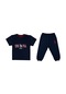 U.s. Polo 2li Takım T-shirt Lacivert-9616