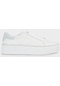 Calvin Klein Bayan Ayakkabı Hw0hw01870 0k9 Beyaz-gri