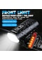 Motion003 Phmax Çift Led Bisiklet Farı Ön Ve Arka Işık Kiti 5 Işık Modu Usb Şarj Edilebilir Ipx4 Su Geçirmez Bisiklet Aksesuarı Altın