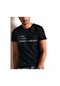 Artı Boyutu Rahat Erkek T Shirt Lover Kısa Kollu Pamuklu Üstler Siyah