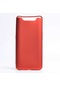 Kilifone - Samsung Uyumlu Galaxy A80 - Kılıf Mat Renkli Esnek Premier Silikon Kapak - Kırmızı