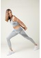 Maraton Active Slimfit Kadın Spor Beyaz Tayt 812082-beyaz