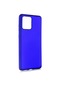 Mutcase - Samsung Uyumlu Galaxy S20 Ultra - Kılıf Mat Renkli Esnek Premier Silikon Kapak - Saks Mavi