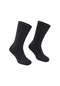 Erkek Kışlık Kalın Çorap Havlu Çorap 6lı Paket Tampap- Siyah