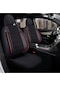 Seat Altea Araçlara Uyumlu Tam Takım Cover K Model Oto Koltuk Kılıfı Siyah-kırmızı