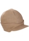 Suntek Unisex Erkek Kış Sıcak Örme Şapka Tepe Tek Beden Bej