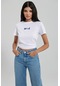 Mavi M1612241-620 Logo Tışort Beyaz Ss Kadın T-shirt M1612241-620-R0198