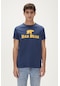 Bad Bear Bear Tee T-shirt Indigo Mavi Logo Baskılı Erkek Tişört-indigo İndigo