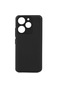 Noktaks - Tecno Uyumlu Tecno Spark 10 Pro - Kılıf Mat Soft Esnek Biye Silikon - Siyah