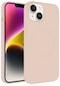 iPhone Uyumlu 14 Kılıf Magsafe Wireless Şarj Özellikli Pastel Renk Silikon Lopard Plas Kapak - Pembe Açık