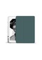 Kalem Tutucu Kılıf İle İpad Uyumlu Pro 11 İpad Uyumlu Air 11th 11 M3 10th Gen Mini 7 Funda Darkcyan İpad Uyumlu Air 3 Pro 10.5 Arka Kapak