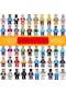 Demir Adam, Minecraft, Luffy, Deadpool Figürleri Asorti 118 Minecraft