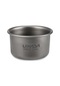 Ranyeek Lixada 35ml Hafif Tiyanyum Bardak - Korozyona Dayanıklı, Ev/ofis/doğa Kullanıma Uygun, 8g Gümüş