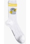 Koton Friends Soket Çorap Lisanslı Baskılı Beyaz 3wam80145aa 3WAM80145AA000
