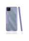 Noktaks - Realme Uyumlu Realme C25 / C25s - Kılıf Kenarı Renkli Arkası Şeffaf Parfe Kapak - Mor