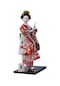 Suntek Magideal 30 Cm Japon Kimono Geyşa Bebek Kırmızı-beyaz-çiçek