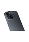 Noktaks - iPhone Uyumlu 15 - Kamera Lens Koruyucu Cl-13 - Siyah