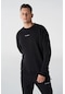 Hummel Mese Erkek Sweatshirt 922103-2001 Siyah