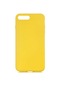 Kilifone - İphone Uyumlu İphone 7 Plus - Kılıf İçi Kadife Koruucu Lansman Lsr Kapak - Sarı