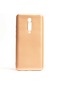 Kilifone - Xiaomi Uyumlu Mi 9t / Mi 9t Pro - Kılıf Mat Renkli Esnek Premier Silikon Kapak - Gold