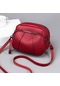 Kırmızı Yogodlns Pu Deri Rahat Kadınlar İçin Crossbody Çanta Kabuk Çanta Ve Çanta Bayan Lüks Tasarım Küçük Omuz Askılı Postacı Çantaları