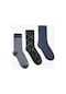 Koton 3'lü Soket Çorap Seti Çok Renkli Geometrik Desenli Multıcolor 4wam80083aa 4WAM80083AAMIX