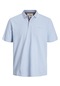 Jack&jones Polo Yaka Standart Kalıp Açık Mavi Erkek T-shirt 12251350