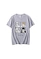 Gri Fashoion Testere Adam Makima T-shirt Erkek Grafik T Shirt Kısa Kollu Anime Manga Denji Tshirt Serin Tee Üstleri Streetwear Gri