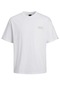 Jack & Jones Erkek T Shirt 12255604 Beyaz