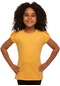 Lovetti Kavun Sarı Kız Çocuk Kısa Kollu Basıc Tişört