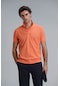 Lufian Erkek Laon Smart Polo T-shirt 111040164 K.turuncu