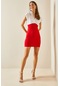 Xhan Kırmızı Gömlek Detaylı Midi Elbise 5yxk7-48360-04