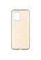 Kilifone - Xiaomi Uyumlu Mi 10 Lite - Kılıf Mat Renkli Esnek Premier Silikon Kapak - Gold