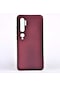 Kilifone - Xiaomi Uyumlu Mi Note 10 - Kılıf Mat Renkli Esnek Premier Silikon Kapak - Mürdüm