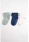 Defacto Erkek Bebek Kaydırmaz Taban 3'lü Pamuklu Uzun Çorap C4286a5nskr1
