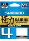 Shimano Misina Kairiki 4 150m 0.13mm 7.4kg Steel Gray