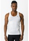 Maraton Active Ekstra Slim Erkek Atlet Yaka Kolsuz Training Beyaz Atlet 824011-Beyaz