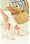 Fox Shoes Bej Alçak Topuklu Günlük Kadın Bot A726193409