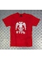 Unisex Kırmızı Baskılı T-shirt KIrmızı