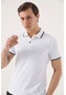Twn Slim Fit Beyaz Düz Örgü T-Shirt 0Ec146011783M