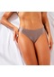 Şarap Dikişsiz Külot Kadın Külot Naylon Ultra-ince G-string Thongs Düşük Rise Lingerie Buz Ipek Külot