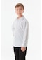 Fitilli Düğmeli Erkek Çocuk Gömlek 24mcck5863203893-beyaz 24MCCK5863203893-Beyaz