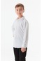 Fitilli Düğmeli Erkek Çocuk Gömlek 24mcck5863203893-beyaz 24MCCK5863203893-Beyaz