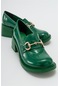 Sono Yeşil Rugan Kadın Ayakkabı