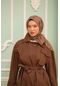 Silk Home Soft Eşarp 73074-04 Taba, Kahverengi, Somon, Yeşil Bej