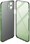 Noktaks - iPhone Uyumlu 11 - Kılıf 360 Full Koruma Ön Ve Arka Korumalı Led Kapak - Koyu Yeşil