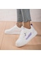 Beyaz&mavi Tuınanle Beyaz Ayakkabı Kadın Pu Deri Spor Ayakkabı Daireler Spor Ayakkabı Büyük Beden 35-42