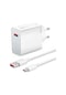 67w Gan Xiaomi Mi 11 Ultra İle Uyumlu Turbo Şarj Adaptörü Ve 6a Type C Kablo Beyaz 1 Metre