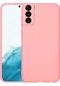 Ekılıf - Samsung Galaxy S22 Plus Uyumlu - Kılıf İçi Kadife Koruyucu Mara Lansman Kapak - Pembe Açık
