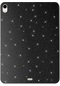 Kilifolsun iPad Uyumlu Air 10.9 2020 4 Nesil Simli Parlak Görünümlü Koton Kılıf Siyah